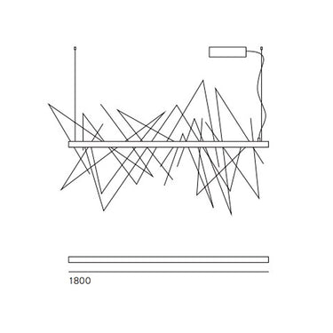 Pallucco Graffiti 1800 Pendant Light