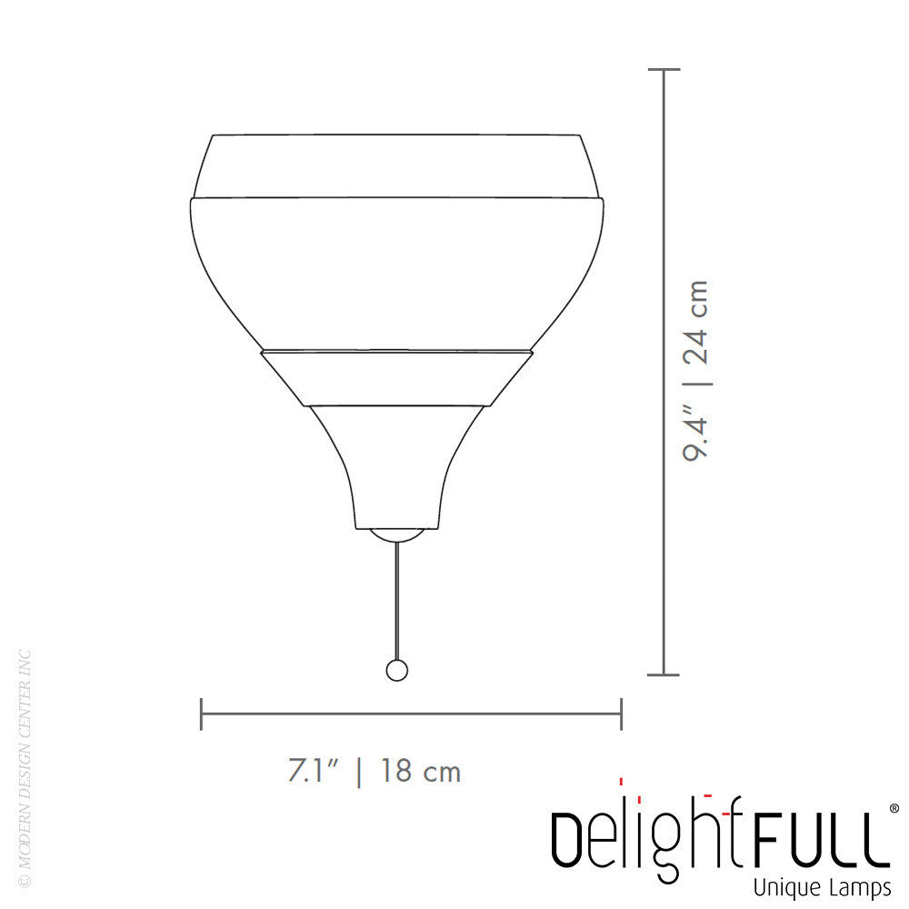 DelightFULL Hanna 1 Wall Light | Delightfull | LoftModern