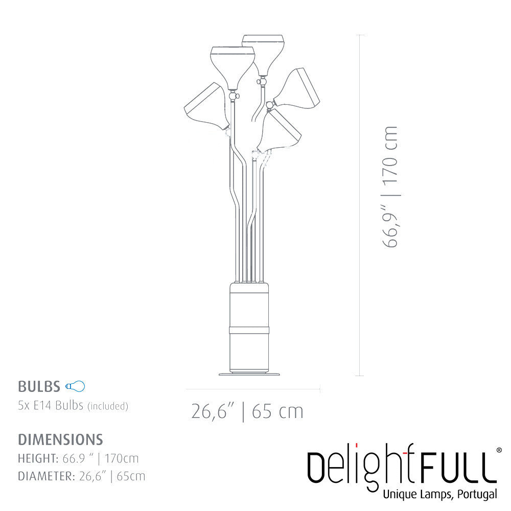 DelightFULL Hanna Floor Lamp | Delightfull | LoftModern
