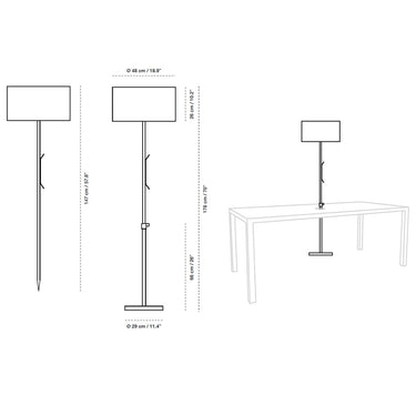 Harry Plus Outdoor Floor Lamp by Carpyen