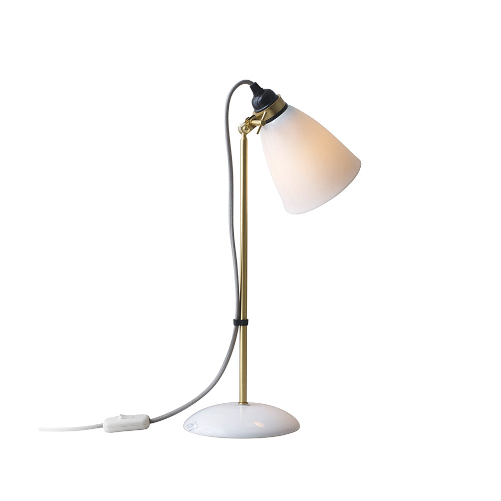 Hector 30 Table Lamp - Satin Brass of Original BTC