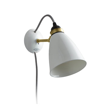 Hector 30 Medium Dome Wall Light, Plug-in of Original BTC