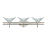 Besa Lighting Hoppi 3 Round Canopy Vanity Light