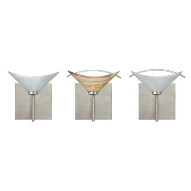 Besa Lighting Hoppi 4 Round Canopy Vanity Light