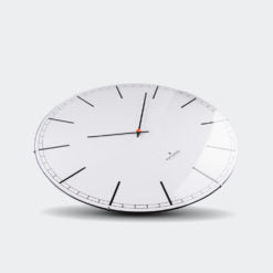 Huygens Dome 17.7 Inch Index Wall Clock