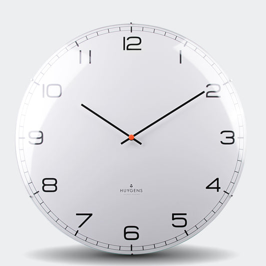 Huygens Dome 17.7 Inch Arabic Wall Clock