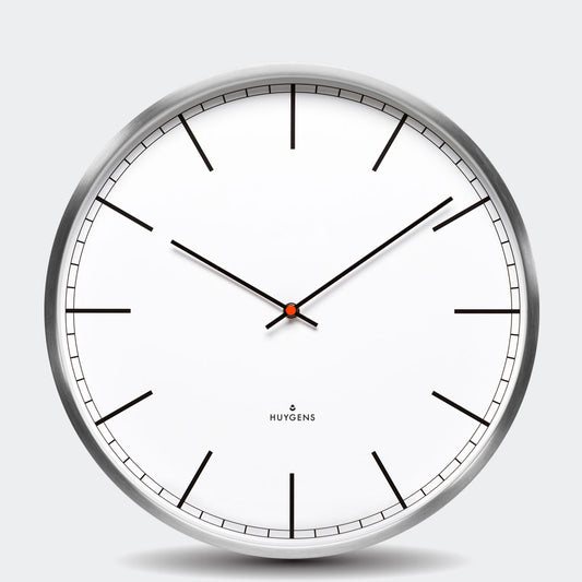 Huygens One 17.7 Inch Index Wall Clock