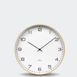 Huygens Wood 13.8 Inch Arabic Wall Clock