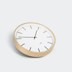 Huygens Wood 9.8 Inch Index Wall Clock