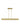  I-Beam Linear Hanging Light - Brass