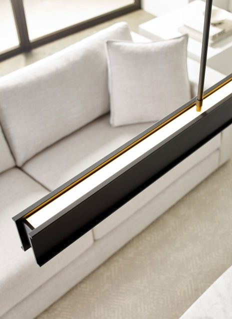 Illuminating Modern Interior Decor - LED Linear Suspension