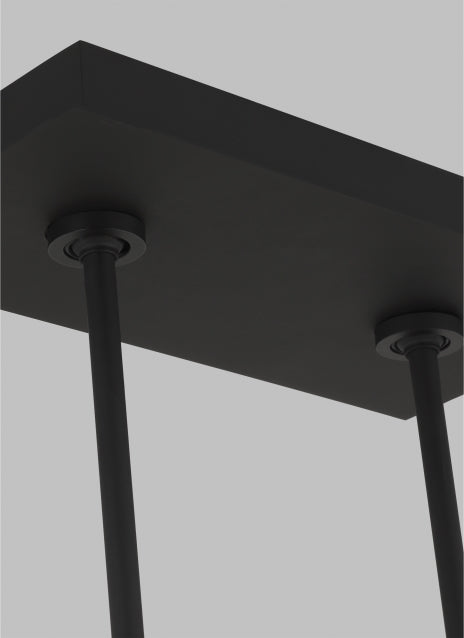 Black LED Linear Suspension - ETL Listed