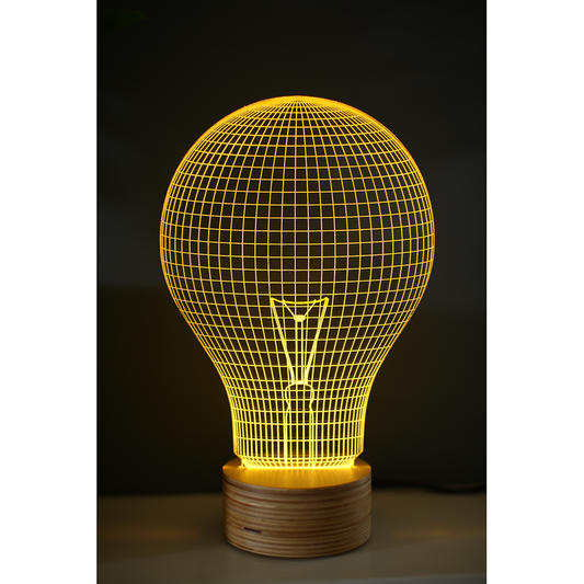 Yellow Bulb Table lamp of Studio Cheha
