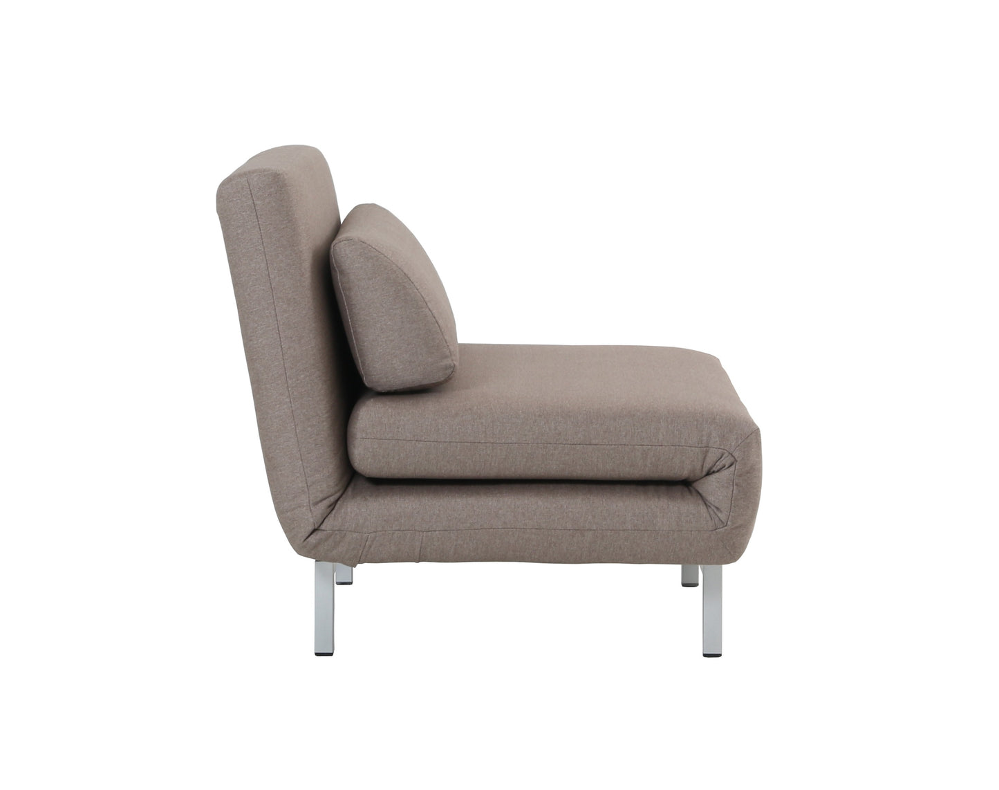 Premium Chair Bed Lk06-1 Beige Fabric by JM