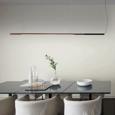 Modern Oluce Ilo 487 LED lamp with satin bronze finish for workspace and home decor