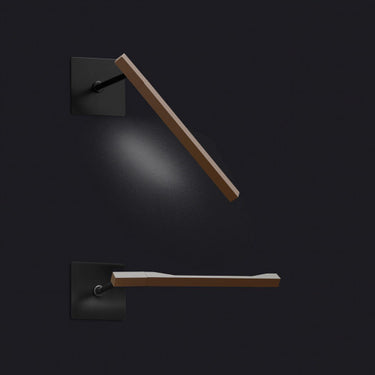 Modern adjustable wall LED lamp Ilo for bedroom and office lighting by Oluce