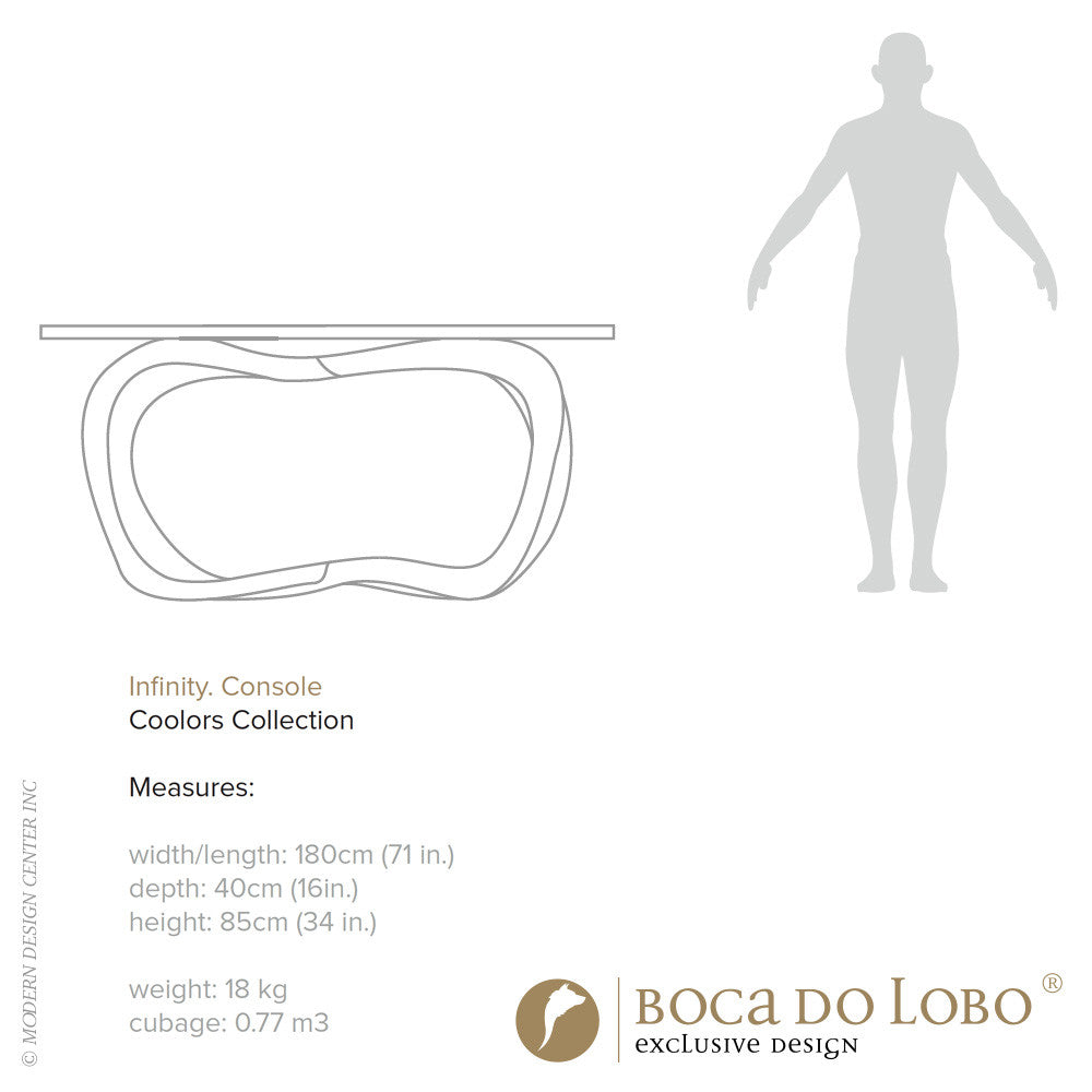 Boca do Lobo Infinity Console Coolors Collection | Boca do Lobo | LoftModern