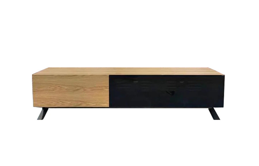 B-modern Influencer 90 inch TV Stand Walnut