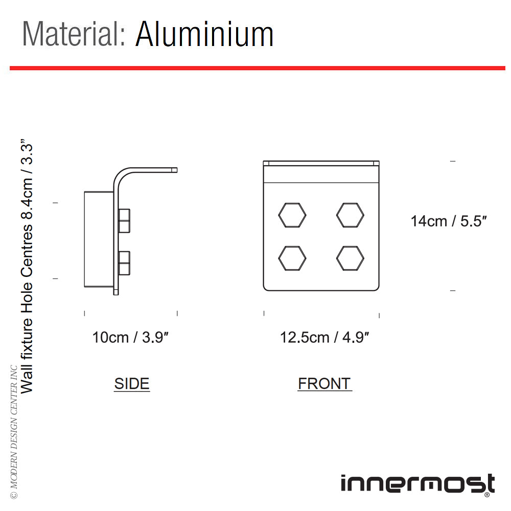 Innermost Bolt Wall Light LED | Contemporary Lighting