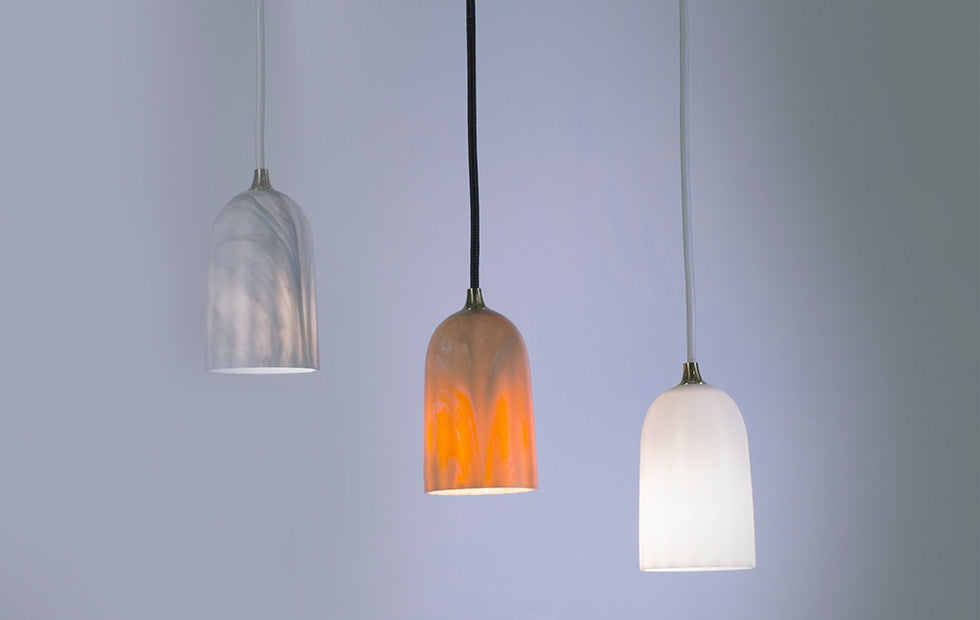 Innermost Doric 8 Marble Pendant Light