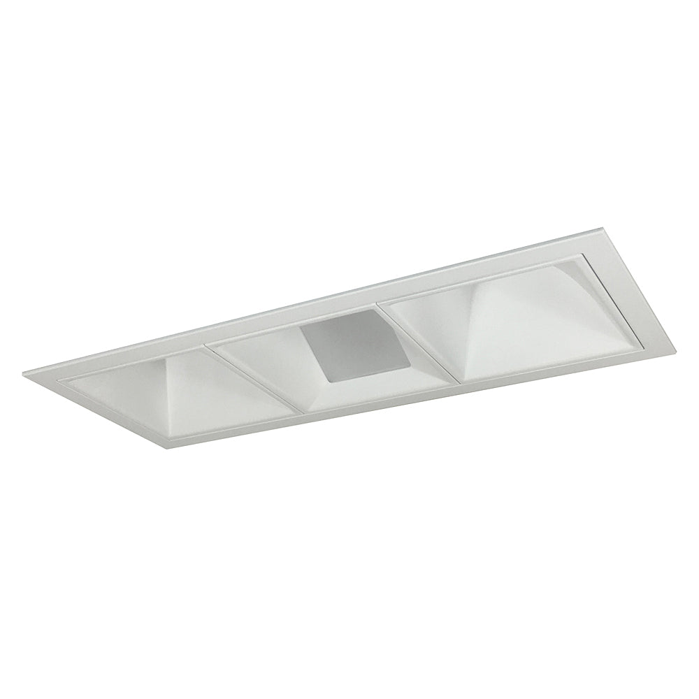 Nora Lighting Iolite MLS Three Head Adjustable Snoot / Adjustable Snoot / Wall Wash, Flanged