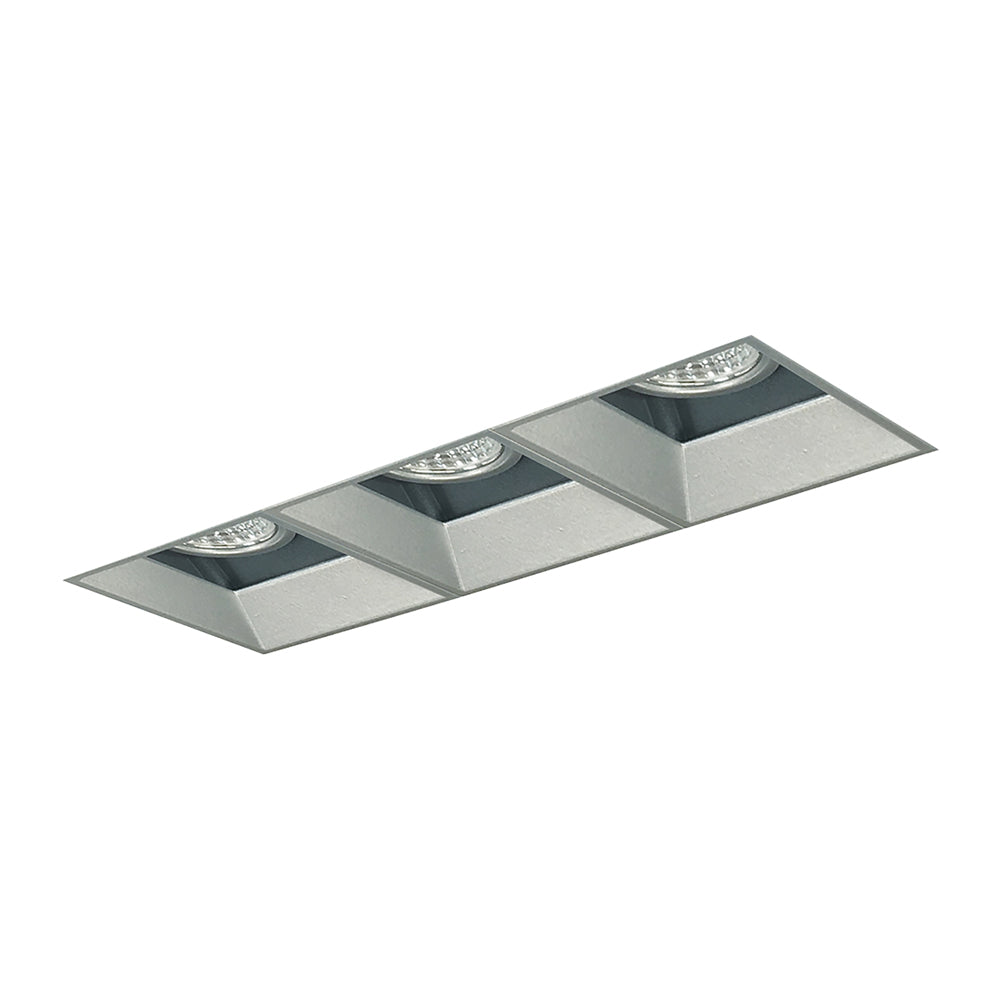 Nora Lighting Iolite MLS Three Head, Trimless Fixed Downlight
