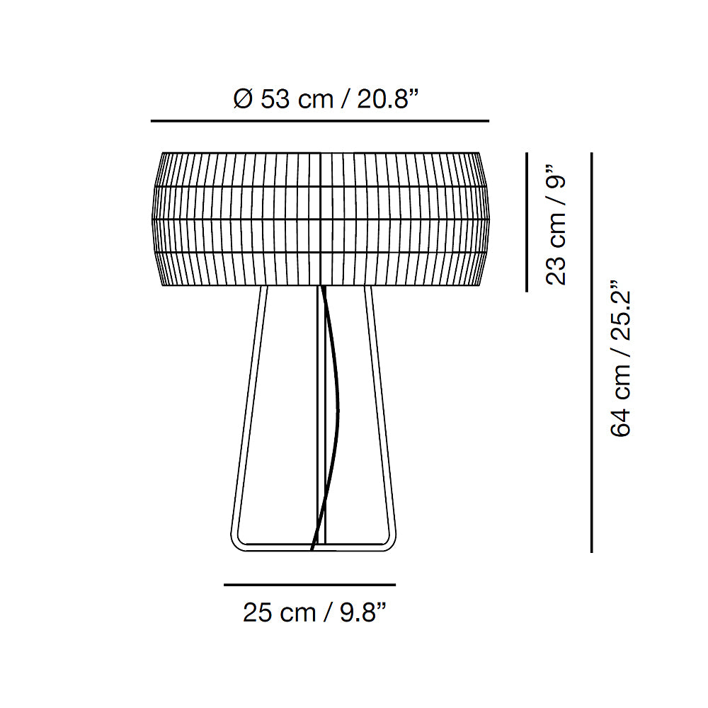 Isamu Table Lamp by Carpyen