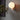 &Tradition Journey SHY2 wall lamp with black steel rectangular base and round opal glass shade.