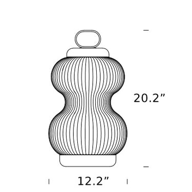 FontanaArte Kanji Table Lamp