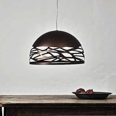 Luxury LED hanging ceiling light Kelly Dome for bedroom and living room design