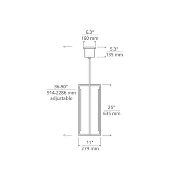 Kenway 25 Pendant Light | Visual Comfort Modern
