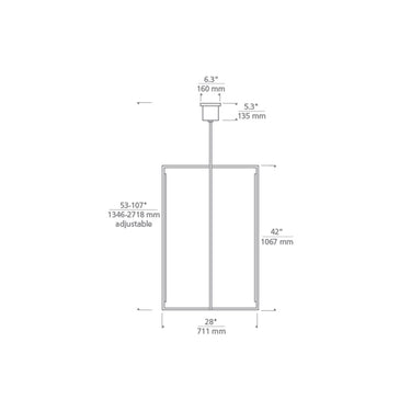 Kenway 42 Pendant Light | Visual Comfort Modern