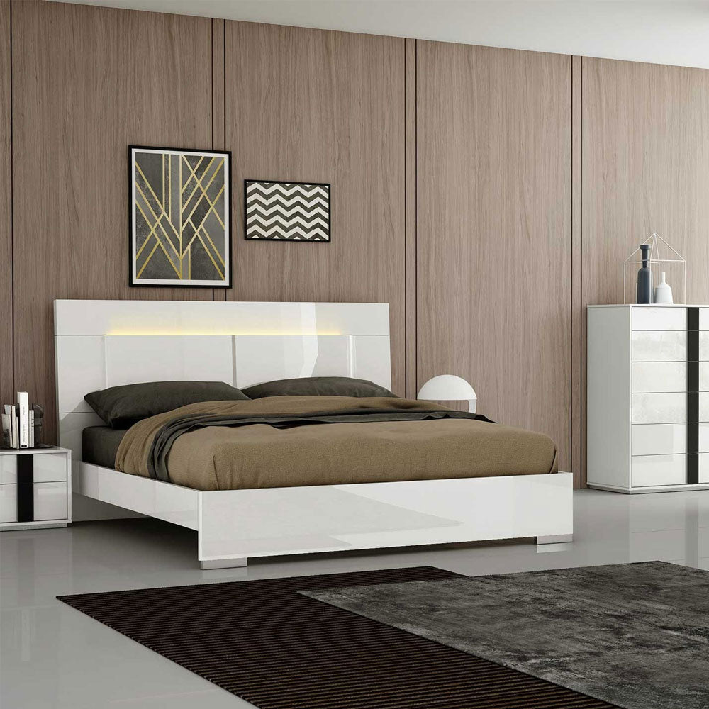 Kimberly Queen Bed by Whiteline