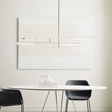 Klee Chandelier 6 Light | Visual Comfort Modern