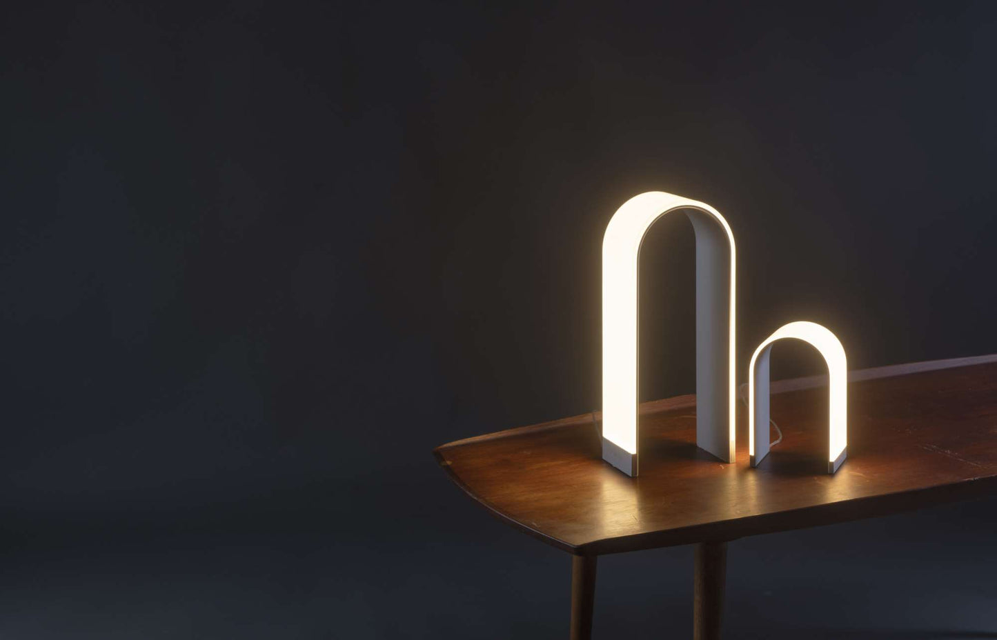 Koncept Mr. N Tall LED Table Lamp | Arched Personality