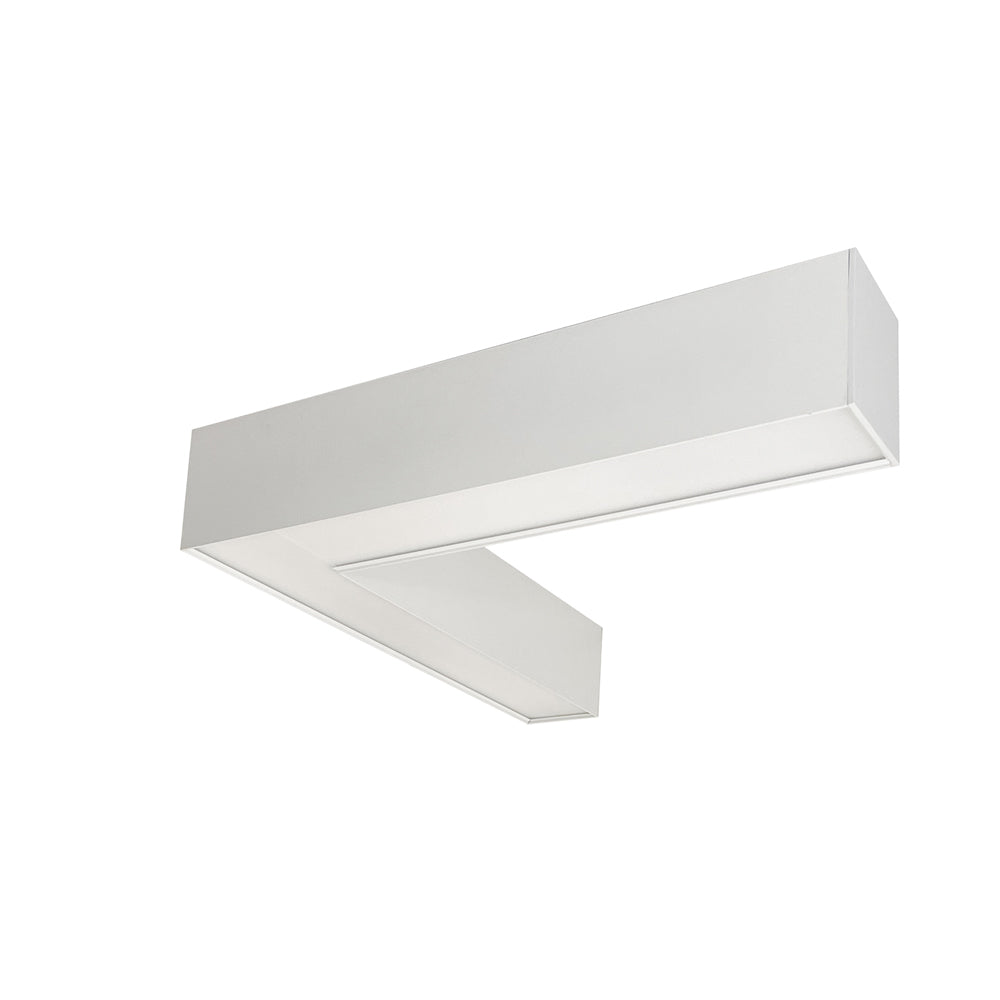 Nora Lighting L Shaped L-Line LED Indirect/Direct, Selectable CCT