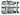 Framburg Montreaux 4 - Light Brushed Nickel with Matte Black Accents Semi-Flush Mount L1031 BN/MBLACK