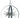 Framburg Nucleus 8 - Light Brushed Nickel with Matte Black Accents Chandelier L1108 BN/MBLACK