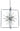 Framburg Zeta 10 - Light Brushed Nickel with Matte Black Accents Chandelier L1110 BN/MBLACK