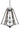Framburg Meredith 9 - Light Matte Black Foyer Chandelier L1139 MBLACK