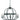 Framburg Aurora 6 - Light Matte Black Chandelier L1156 MBLACK