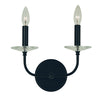 Framburg Ashley 2 - Light Matte Black Wall Wall Sconce L1162 MBLACK