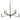 Framburg Bridgeport 8 - Light Iron Chandelier L1190 IRON