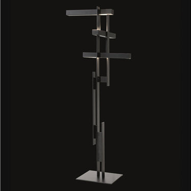 Contemporary Las floor lamp by Mist-o with upward ambient and downward reading light