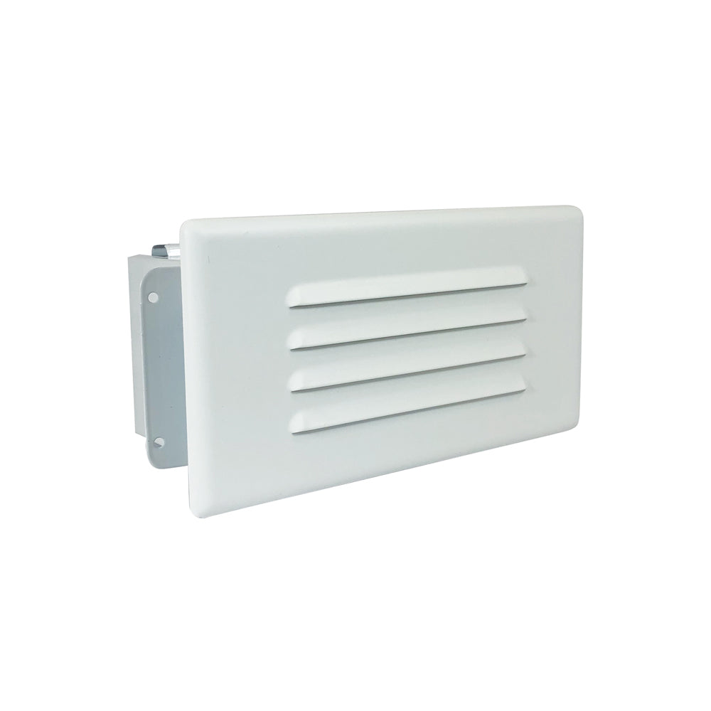 Nora Lighting LED Step Light with Louvered Face Plate