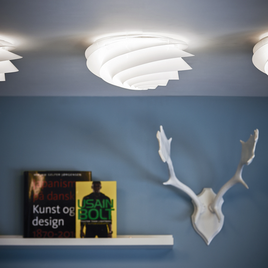 Le Klint Swirl Ceiling / Wall Lamp