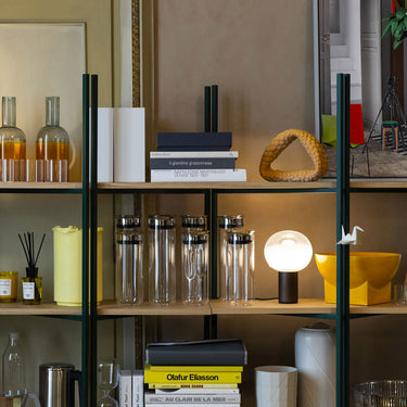 Modern Hand-Blown Glass Laguna Table Lamp