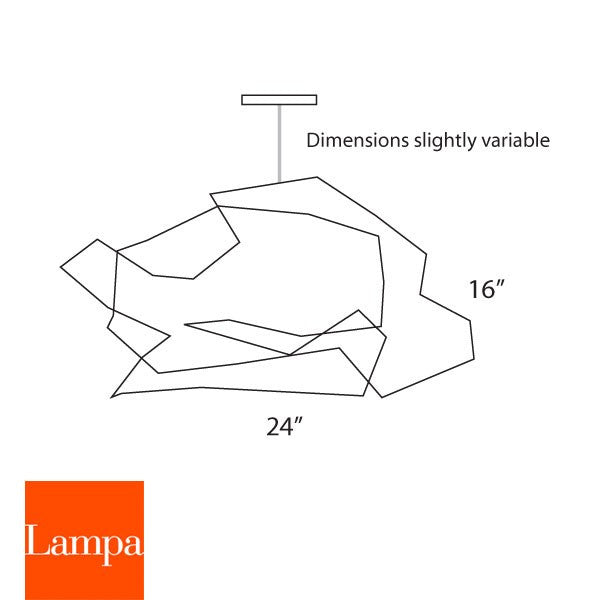 Lampa Crunch Suspension Light | Lampa | LoftModern