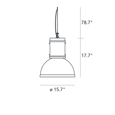 FontanaArte Lampara Suspension Light