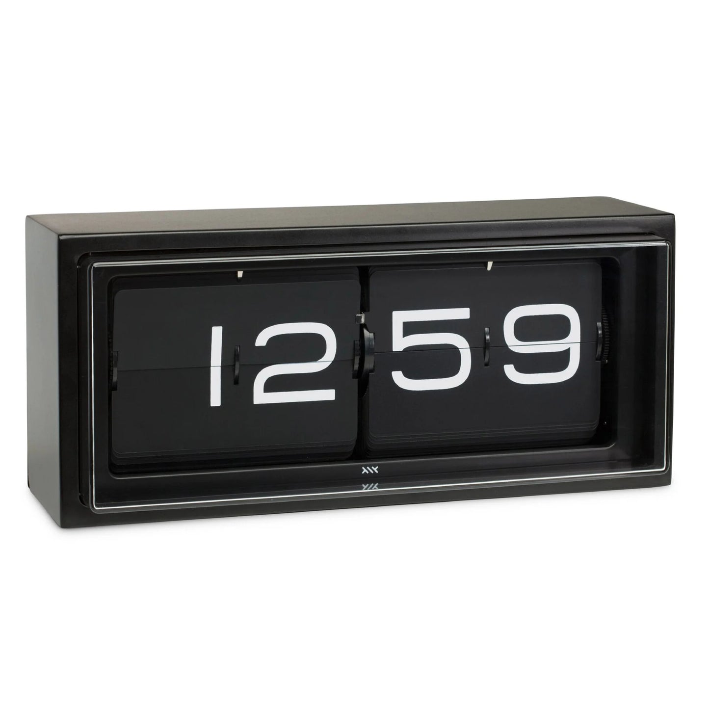 Leff Brick Desk/Wall Clock - Steel - LoftModern